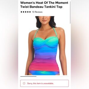 *Sold out* Brand new Bleu Rod Beattie Tankini top